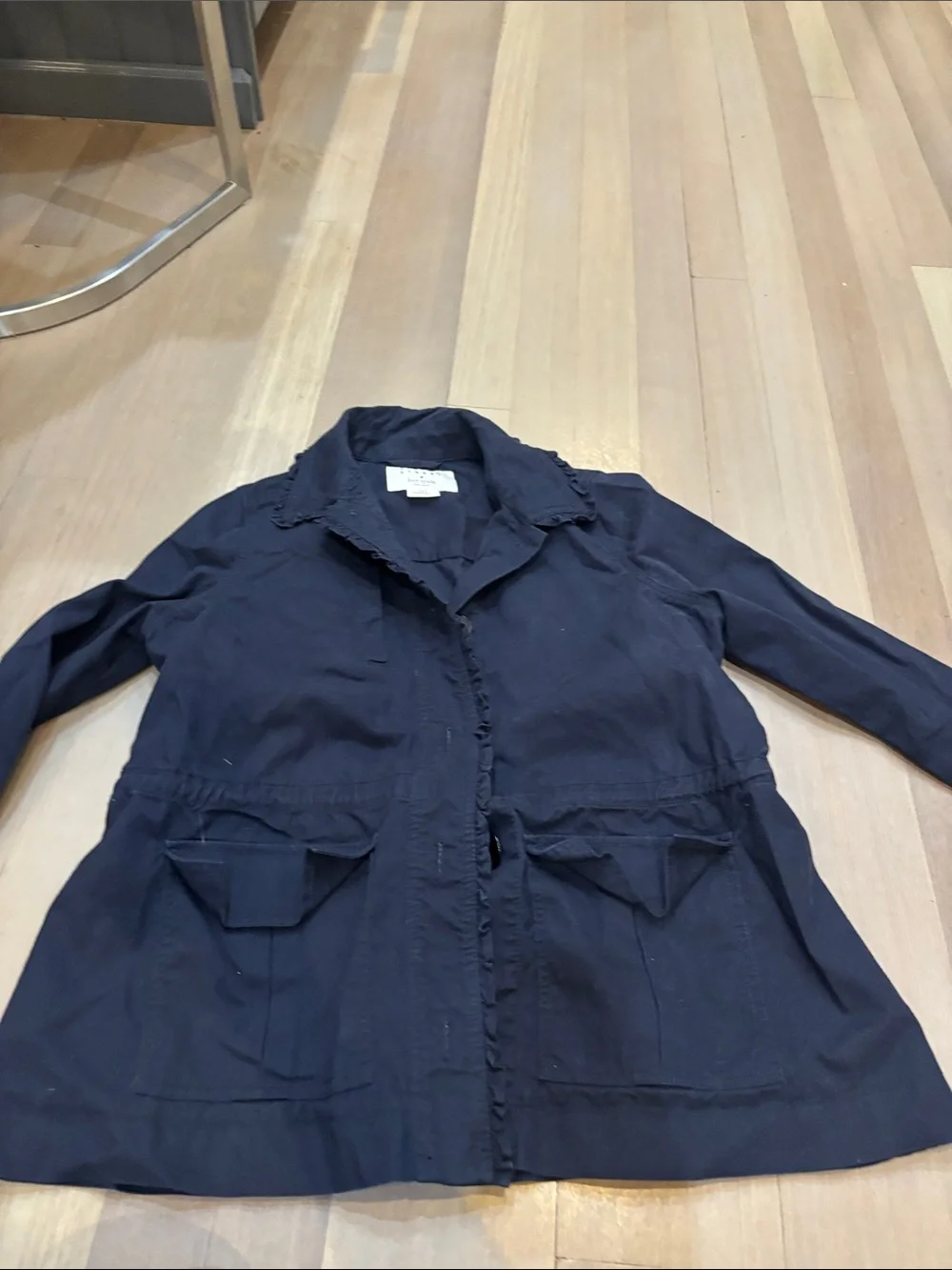 Kate Spade Navy Cotton Jacket